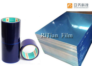 فیلم محافظ سطح PE PE سطح رنگ آبی برای صفحه فولاد ضد زنگ