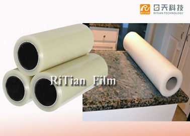 Marble Surface PE Protective Film Transprent Color 30-100 Mic Beating High Heat