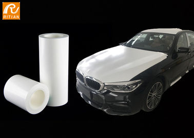 فیلم محافظ خودرو رنگ سفید رنگ چسبندگی متوسط ​​مواد پلی اتیلن