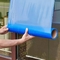 فیلم محافظ سطح پلی اتیلن شفاف شفاف آبی شفاف برای پنجره ها و دیوار شیشه ای
