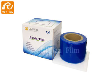 Blue Color PE Dental Barrier Film 4 &quot;x6&quot; x1200pcs 50mic برای دستگاه پزشکی OEM