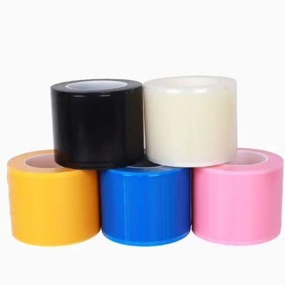 قیمت خوب فیلم محافظ PE آبی فیلم سدی دندانی فیلم محافظ خود چسبنده شفاف و سوراخ دار PE رنگ Pe برای فلز آنلاین