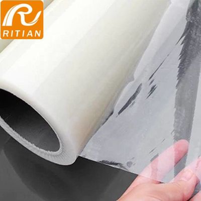 قیمت خوب فیلمی محافظ PE مقاوم در برابر UV با قدرت کششی بالا با حذف بدون باقی مانده برای حفاظت از سطوح صنعتی آنلاین