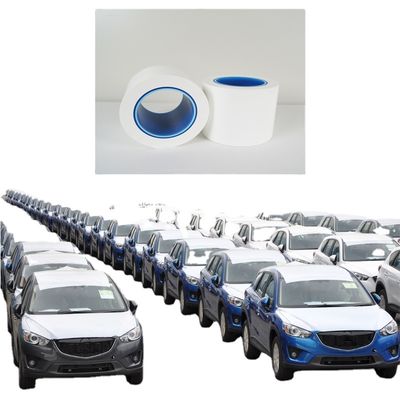 قیمت خوب فیلمی محافظ اتومبیل PE سفید درخشان شفاف 1200mm عرض 100m طول برای حفاظت از رنگ خودرو آنلاین