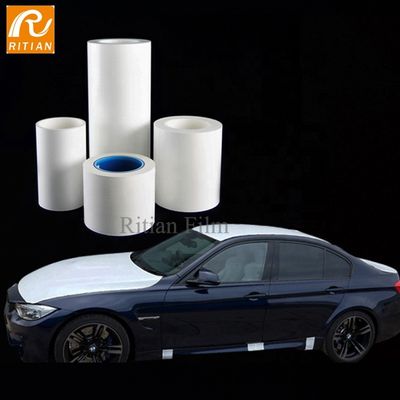 قیمت خوب فیلم محافظ PE 70 میکرون مقاوم در برابر اشعه ماوراء بنفش و بدون باقی مانده برای محافظت از رنگ خودرو آنلاین