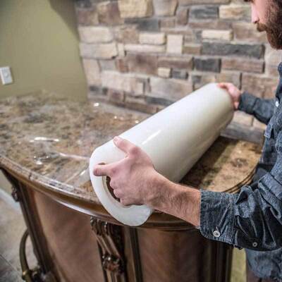 قیمت خوب فیلم محافظ PE با چسب مبتنی بر لاستیک برای حذف بدون باقی مانده و مقاومت UV 6 ماه آنلاین