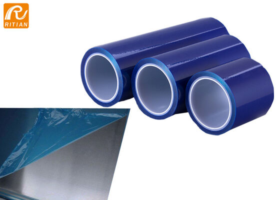 قیمت خوب فیلم محافظ PE با قابلیت جداسازی بدون باقی‌مانده، تثبیت شده در برابر اشعه UV و فرمولاسیون با چسبندگی متوسط برای محافظت از سطوح آنلاین
