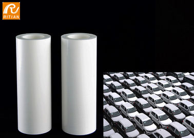 قیمت خوب فیلم محافظ رنگ سفید پلی اتیلن برای حمل و نقل خودرو ضد اشعه UV 6-12 ماه آنلاین